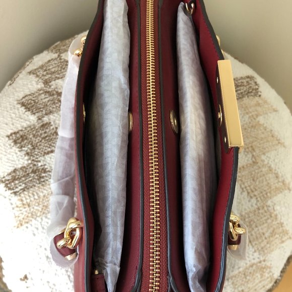 Michael Kors Rochelle Satchel - Style 38F9GV8S3L - Picture 6 of 8